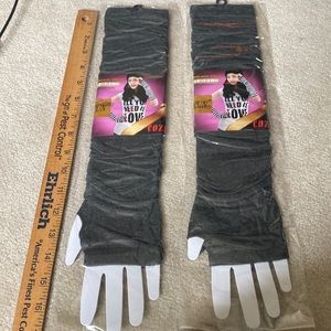 NWT Two pairs Cozi Black Fingerless Arm Warmers